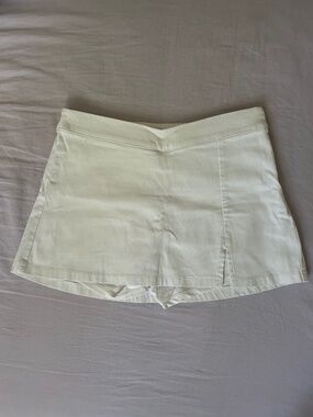 White Mini Skirt